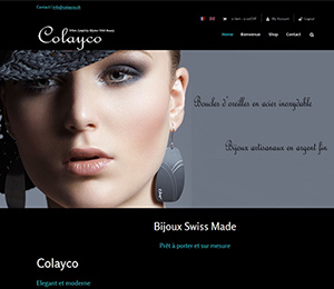 Création du site de Colayco Web Design, création de site internet Lausanne, Echallens, Vaud, Neuchâtel, Jura, Fribourg, Valais, Suisse